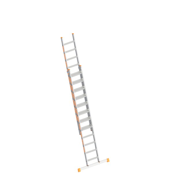 TOPIC Stufenschiebeleiter 2x12 Stufen