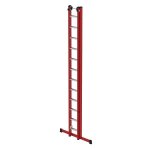 Sprossen-Schiebeleiter GFK-Alu 2-teilig mit Standard-Traverse, bis 6,10m L&auml;nge