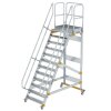 Plattformtreppe fahrbar 60&deg; Stufenbreite 1000 mm 12 Stufen