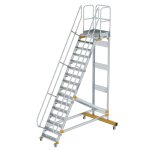 Plattformtreppe fahrbar 60° Stufenbreite 800 mm 16...