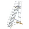 Plattformtreppe fahrbar 60&deg; Stufenbreite 800 mm 16 Stufen