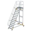 Plattformtreppe fahrbar 60&deg; Stufenbreite 800 mm 13 Stufen