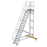 Plattformtreppe fahrbar 60° Stufenbreite 600 mm 16...