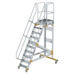 Plattformtreppe fahrbar 60° Stufenbreite 600 mm 10...