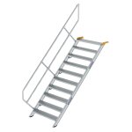 Treppe 45° Stufenbreite 1000 mm 10 Stufen Aluminium...