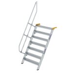 Treppe 60° Stufenbreite 1000 mm 7 Stufen Aluminium...