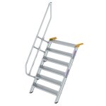 Treppe 60° Stufenbreite 1000 mm 6 Stufen Aluminium...