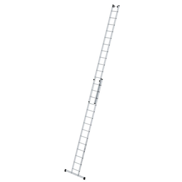 Sprossen-Schiebeleiter 2-teilig mit Standard-Traverse 2x14 Sprossen