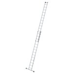 Sprossen-Schiebeleiter 2-teilig mit Standard-Traverse...
