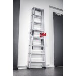 Leiterhalter pulverbeschichtet RAL 3000 mit CL1-Schloss