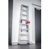 Leiterhalter pulverbeschichtet RAL 3000 mit CL1-Schloss