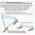 Dachdeckerstuhl (Besenger&uuml;st) f&uuml;r Steild&auml;cher