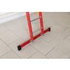 Sprossen-Schiebeleiter 2-teilig GFK/Alu mit Standard-Traverse 2x12 Sprossen (Länge 3,6m bis 6,1m)