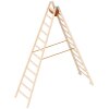 LE-HOLZ-STEHLEITER 2X12 SPROSSEN Ö-NORM