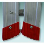 Alu-Stufenstehleiter Nr. 30577 - 2 x 12 Stufen, L&auml;nge 3 m