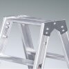Alu-Stufenstehleiter Nr. 30577 - 2 x 12 Stufen, Länge 3 m