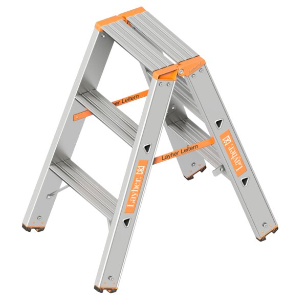 LE-TOPIC-STUFEN-STEHLEITER 2X3 STUFEN