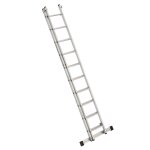 Alu-Schiebeleiter 2-teilig Nr. 302 - 2 x 10 Sprossen, max. L&auml;nge 4,95 m