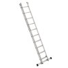 Alu-Schiebeleiter 2-teilig Nr. 302 - 2 x 10 Sprossen, max. Länge 4,95 m
