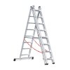 Alu-Mehrzweckleiter 3-teilig Nr. 307 - 3 x 8 Sprossen, max. Länge 5,78 m