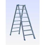 Stufenstehleiter beidseitig begehbar (H&ouml;he 170cm)