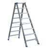 Stufenstehleiter beidseitig begehbar (Höhe 170cm)