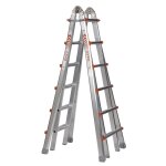 WAK&Uuml; 103 - Teleskopleiter 4-teilig, 4x6 Sprossen (1,85m - 6,40m) -  bei Vorkasse 577,15 &euro;