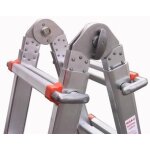 WAK&Uuml; 103 - Teleskopleiter 4-teilig, 4x6 Sprossen (1,85m - 6,40m) -  bei Vorkasse 577,15 &euro;