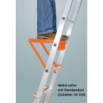 WAK&Uuml; 103 - Teleskopleiter 4-teilig, 4x6 Sprossen (1,85m - 6,40m) -  bei Vorkasse 577,15 &euro;
