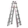 WAKÜ 103 - Teleskopleiter 4-teilig, 4x6 Sprossen (1,85m - 6,40m) -  bei Vorkasse 577,15 €