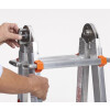 WAKÜ 103 - Teleskopleiter 4-teilig, 4x6 Sprossen (1,85m - 6,40m) -  bei Vorkasse 577,15 €