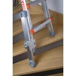 WAK&Uuml; 102 - Teleskopleiter 4-teilig, 4x5 Sprossen (1,57m - 5,30m) - bei Vorkasse  518,95 &euro;