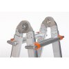 WAKÜ 100 - Teleskopleiter 4-teilig, 4x3 Sprossen (1,01m - 3,08m) - bei Vorkasse 357,93 €