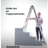 WAKÜ 100 - Teleskopleiter 4-teilig, 4x3 Sprossen (1,01m - 3,08m) - bei Vorkasse 357,93 €
