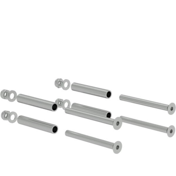 Montagesatz Hakenbefestigung für Holmhöhe 58 mm