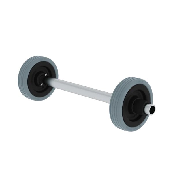 Laufrolleneinheit komplett für 3-teilige Seilzugleitern