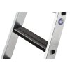 Stufen-Stehleiter beidseitig begehbar mit clip-step relax 2x9 Stufen