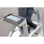 Ablageschale für Klapptritt beidseitig begehbar