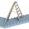 TOPIC-TREPPENSTEHLEITER mit Stufen