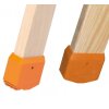 Layher-Leiternzubehör-Gummischuhe für Holzstehleiter (Paar)