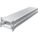 ALU-STEG 600 mm breit, jedoch faltbar und in 2 Teile...