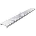 ALU-STEG 600 mm breit, jedoch faltbar und in 2 Teile zerlegbar