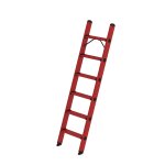 Stufen-Anlegeleiter GFK ohne Traverse 6 Stufen...