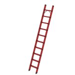 Stufen-Anlegeleiter GFK ohne Traverse 10 Stufen (L&auml;nge 2,67m)