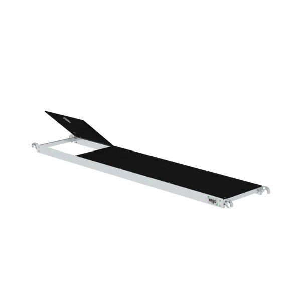 Ergo-Plattform mit Klappe für Gerüstlänge 3,0 m