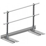 Ausstiegsgeländer seitlich Metalldach-Deckschale