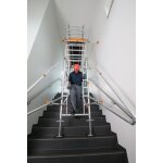 Layher Treppen-Kit f&uuml;r Uni Leicht P2 mit 2 Durchg&auml;ngen - 5,03m AH