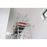 Layher Treppen-Kit f&uuml;r Uni Leicht P2 mit 2 Durchg&auml;ngen - 7,03m AH