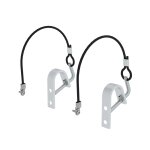 Haken mit Abhebesicherung (1 Satz bestehend aus 2...