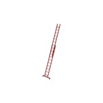 Sprossen-Schiebeleiter 2-teilig GFK mit nivello®...